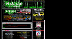 Desktop Screenshot of black-listed.jp